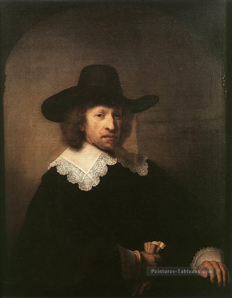 Portrait de Nicolaas van Bambeeck Rembrandt Peintures à l'huile